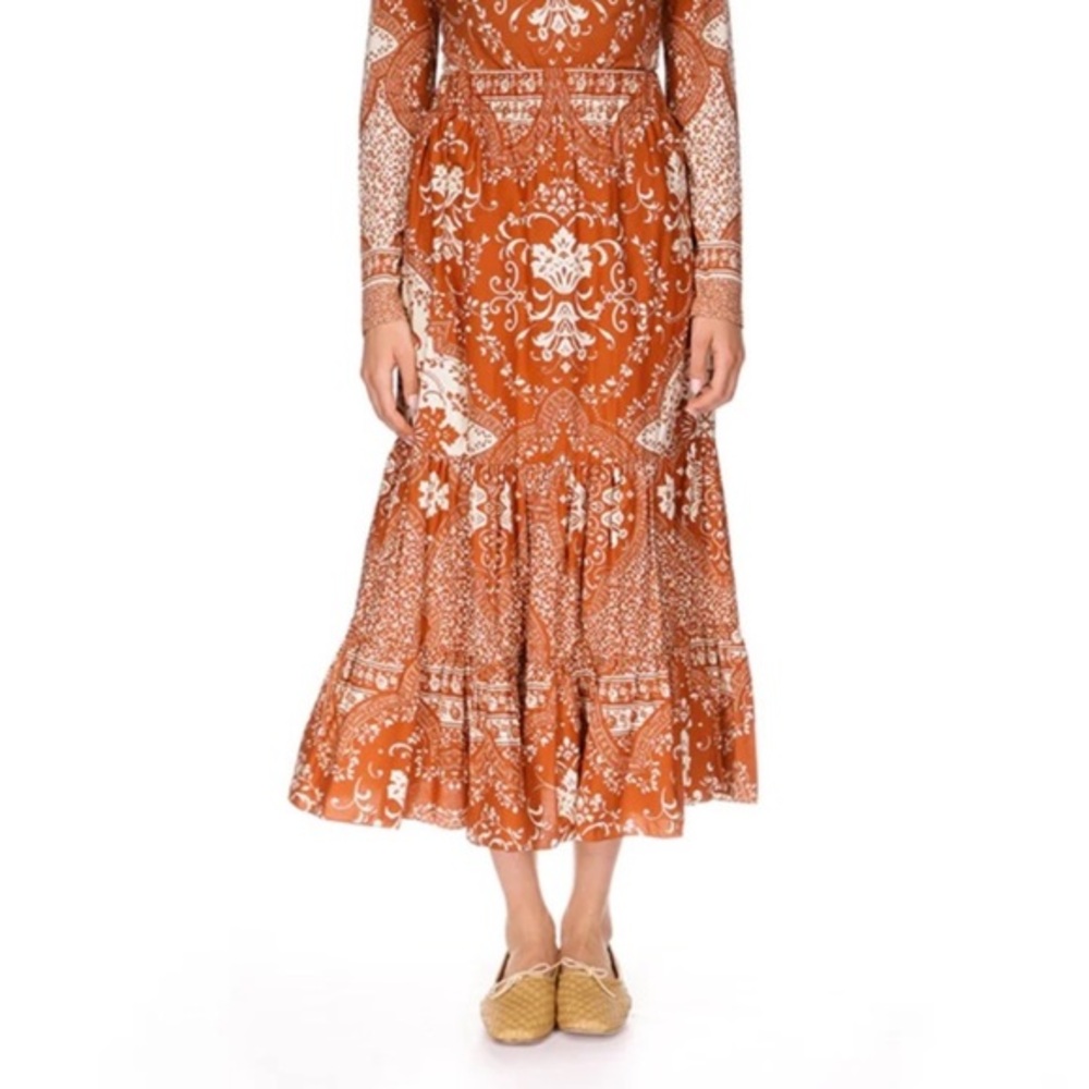 🩷Cara Cara Chase Skirt Picante Scroll Terrace